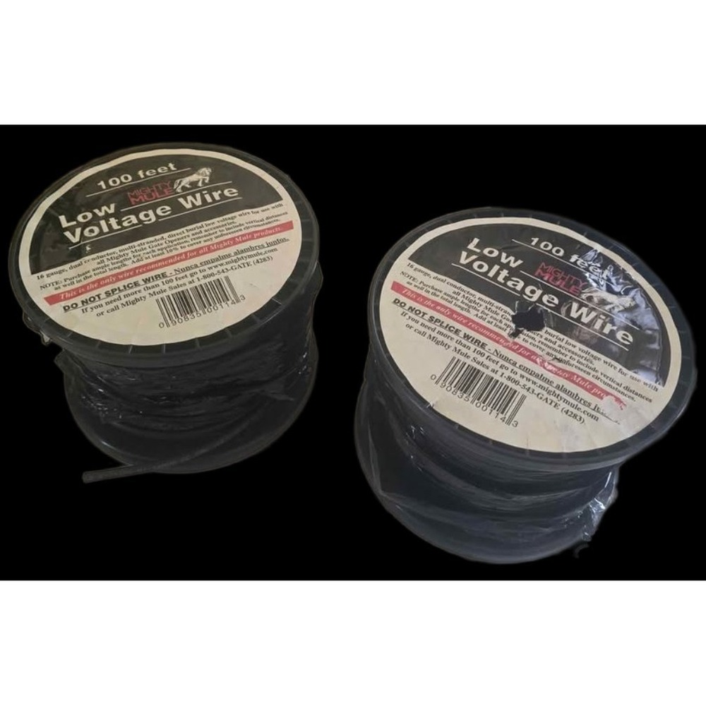 200ft of Low Voltage Mighty Mule Gate Wire